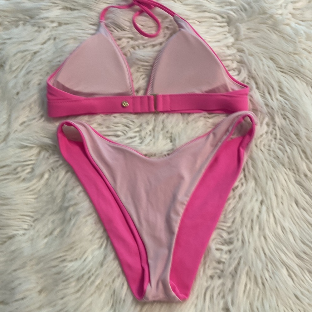 Victoria Secret Swim color pink size M excellent condition see all photos - Picture 11 of 12